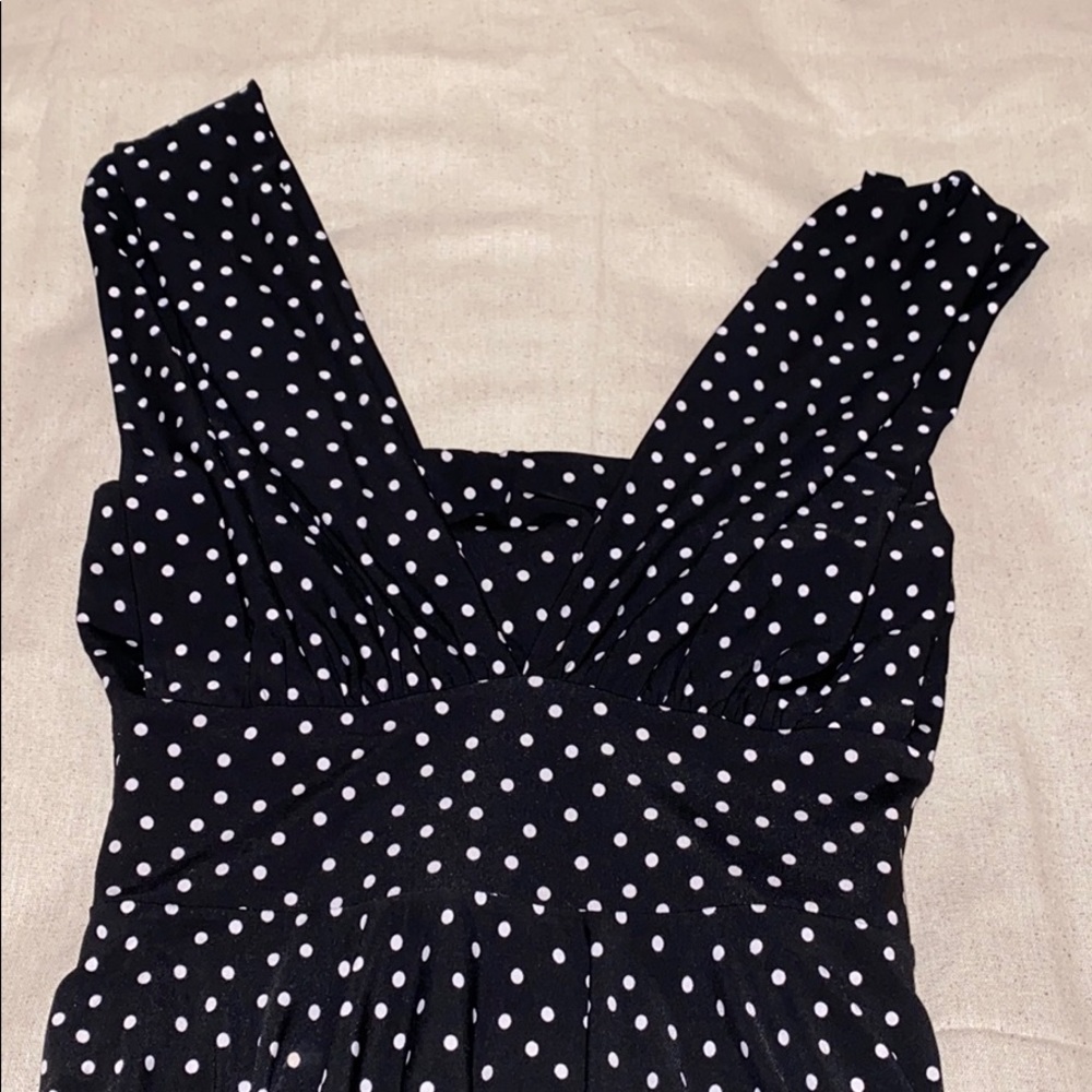 White House Black Market Polka Dot Dress ✨Like New - Picture 4 of 5